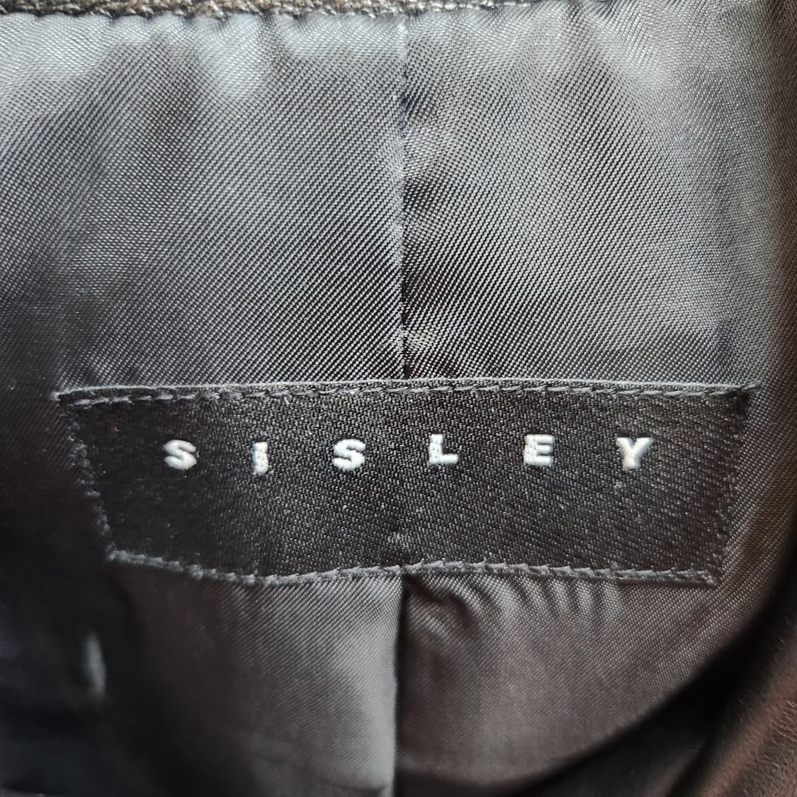 시슬리 양가죽100% 라이더 가죽자켓 42(S) 상품이미지5