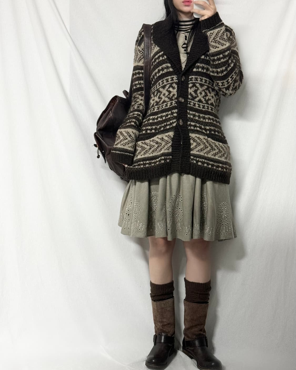 디케이엔와이 울/알파카 혼방 블렌디드 노르딕  상품이미지3