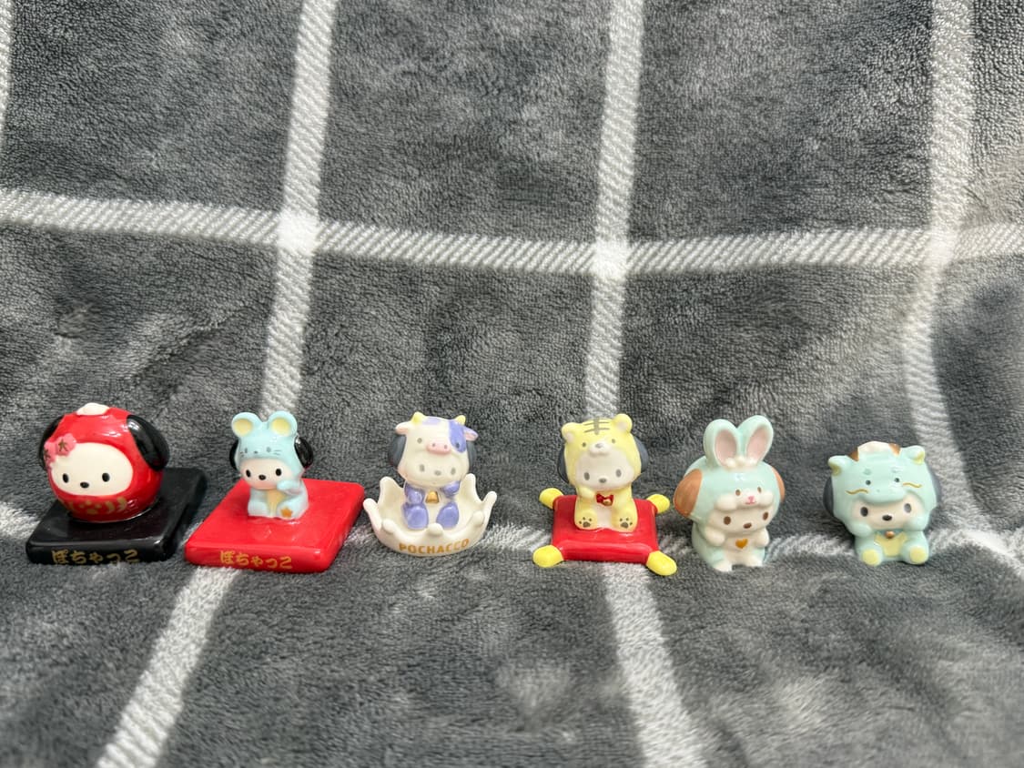 산리오 포차코 복을 부르는 시리즈 일괄(18~23년) 상품이미지1