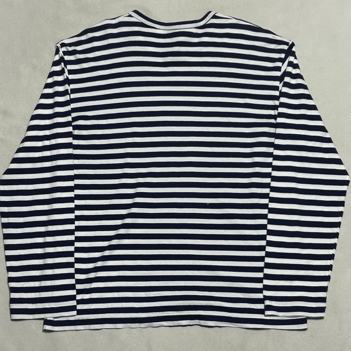 🫶🏻 꼼데가르송 Red Wappen Stripe 긴팔티 🫶🏻 상품이미지3