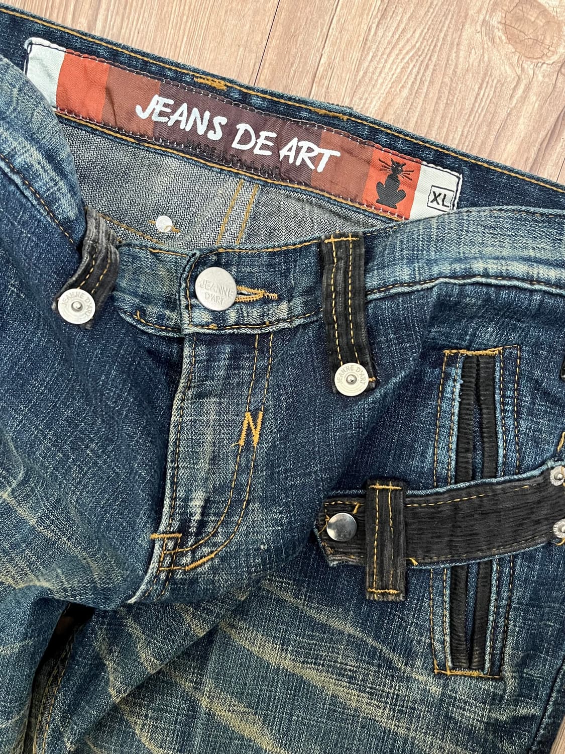 JEANS DE ART 멀티포켓 데님진 상품이미지6