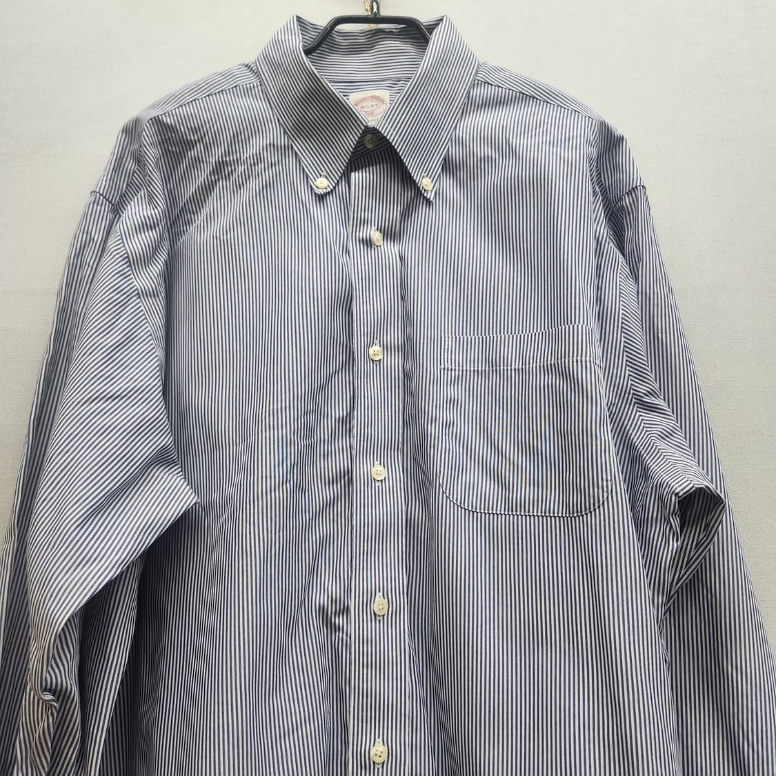 브룩스 브라더스 스트라이프 원포켓 셔츠 2XL 상품이미지2