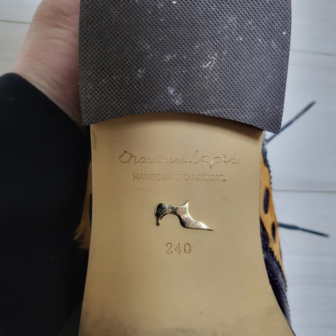 (240) 쇼쉬르라팡 송치 윙팁 레오파드 구드 상품이미지9