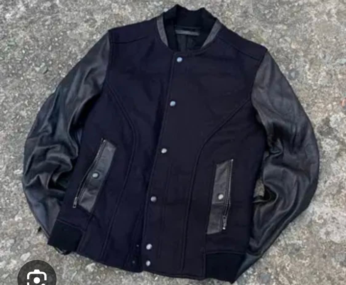 타임옴므 염소가죽 바시티자켓100 상품이미지1