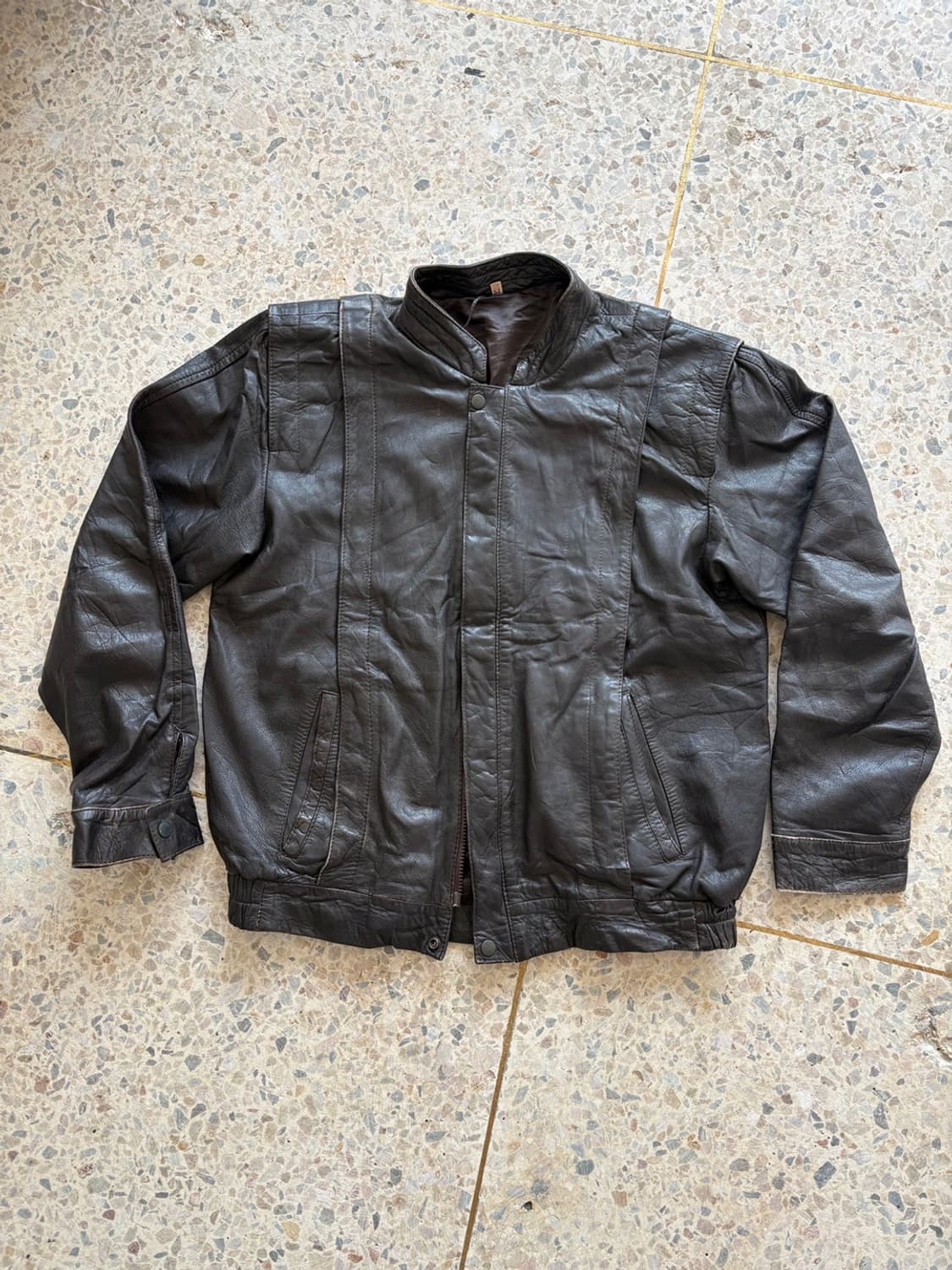 리얼레더 양가죽 블루종 자켓 상품이미지5