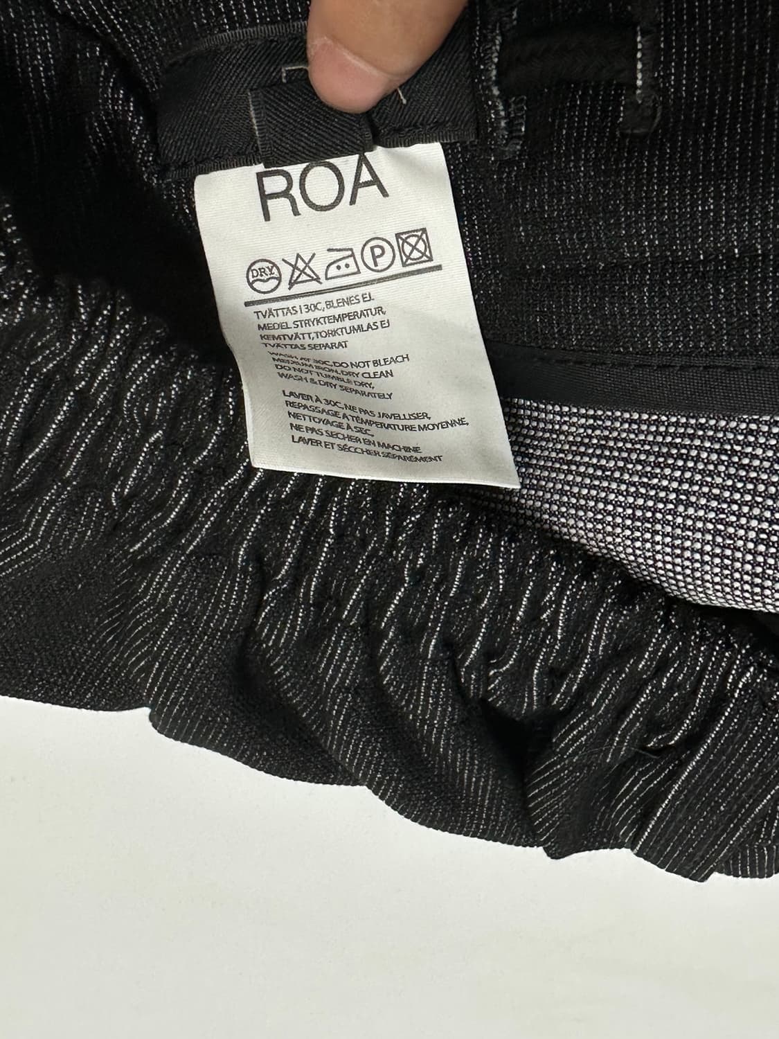 Roa 원턱 뒷밴딩 팬츠 상품이미지8