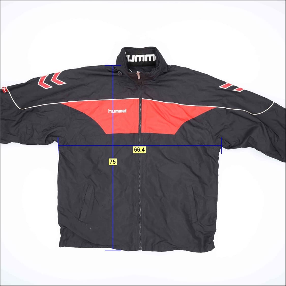 [3XL] 험멜 올드스쿨 스트릿 바람막이 자켓 1216H1 상품이미지6