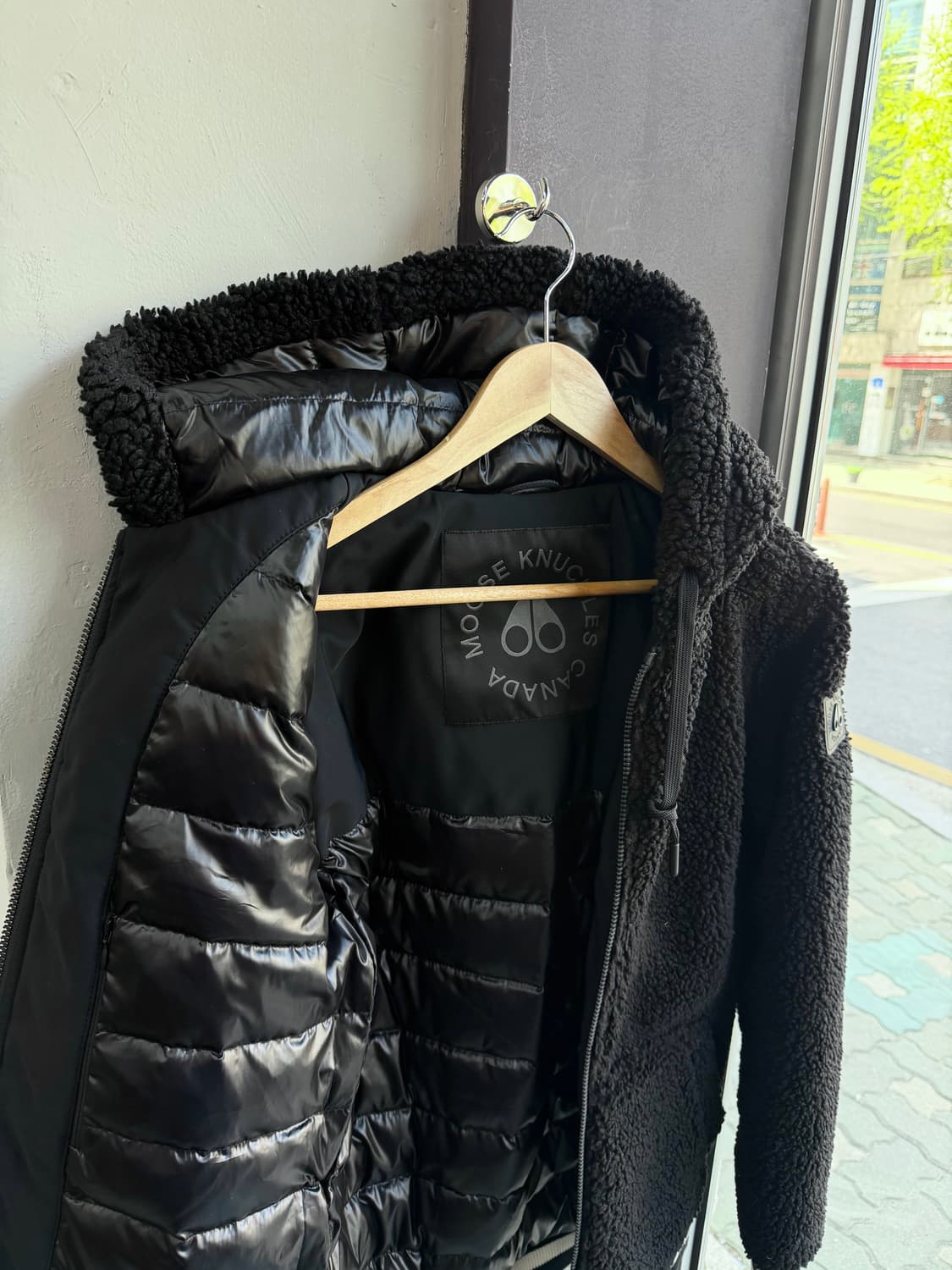 95~100/ 무스너클 듀슨 플리스 패딩 점퍼 자켓 상품이미지6