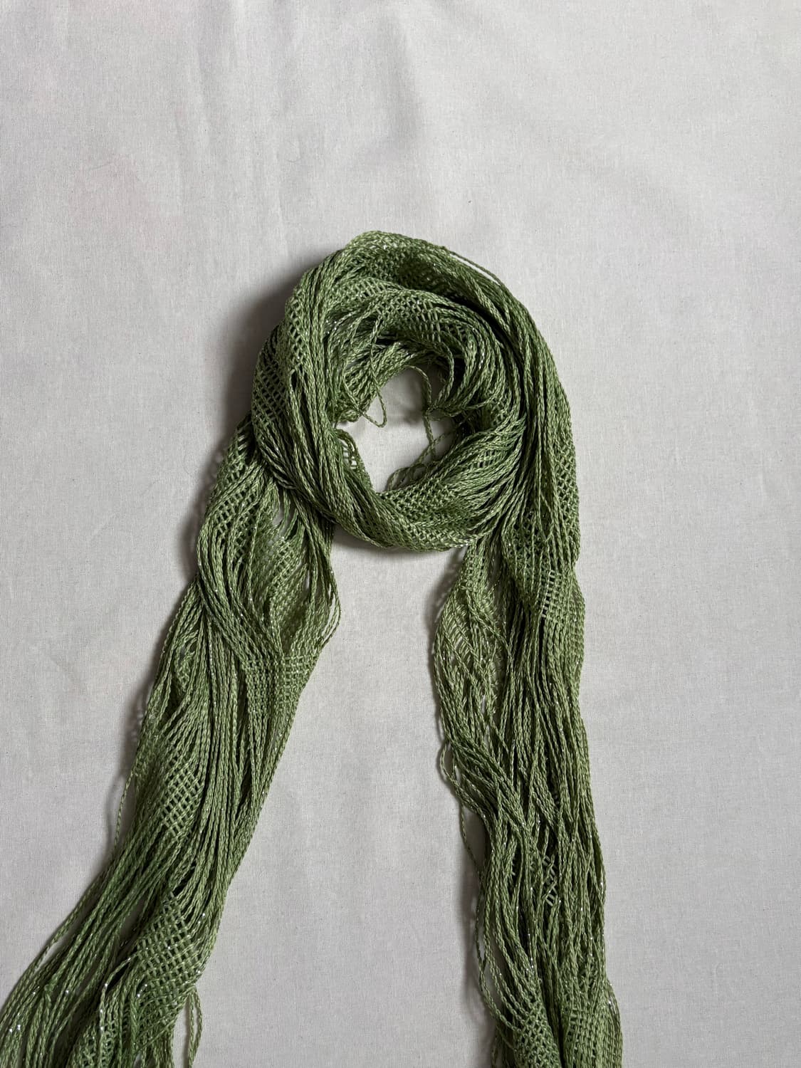 green shimmer scarf  상품이미지2