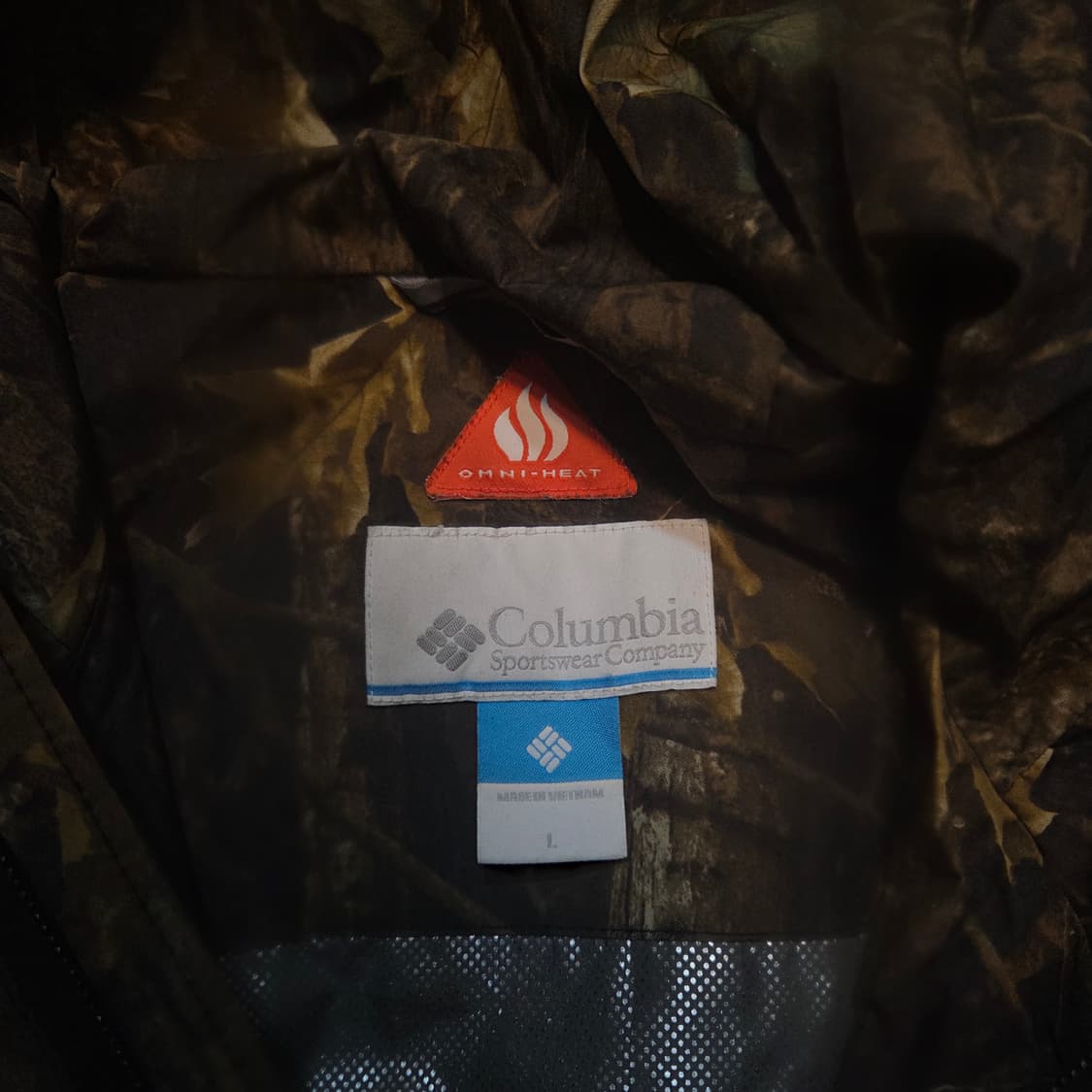 JPN 컬럼비아 팀버울프 리얼트리 옴니히트 테크 자켓 (M) 상품이미지7