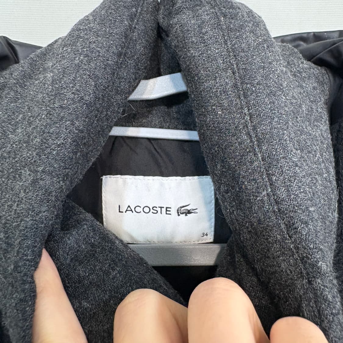 라코스테 여성 롱패딩 덕다운 90 빵빵함 상품이미지2