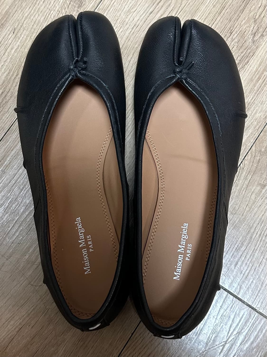 메종 마르지엘라 타비 플랫슈즈 블랙 38 상품이미지1