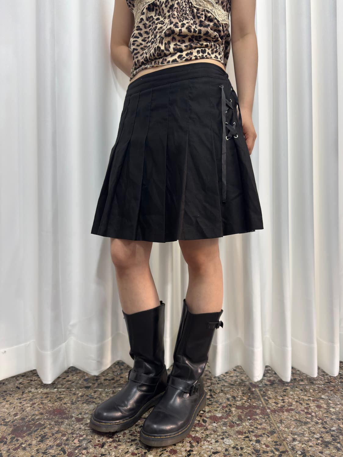 eyelet pleats skirt 상품이미지4