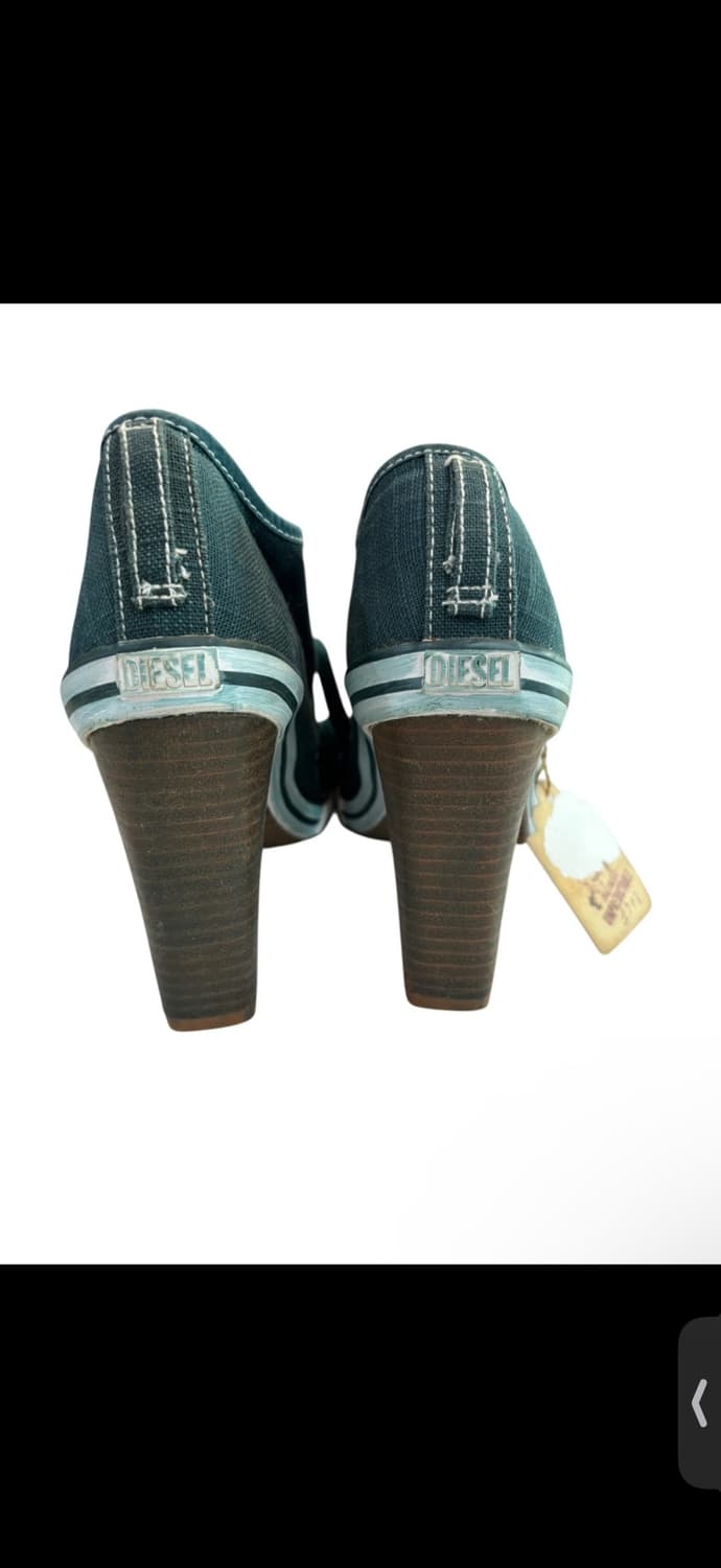 빈티지 y2k 디젤 웨지힐 운동화 새상품 상품이미지1