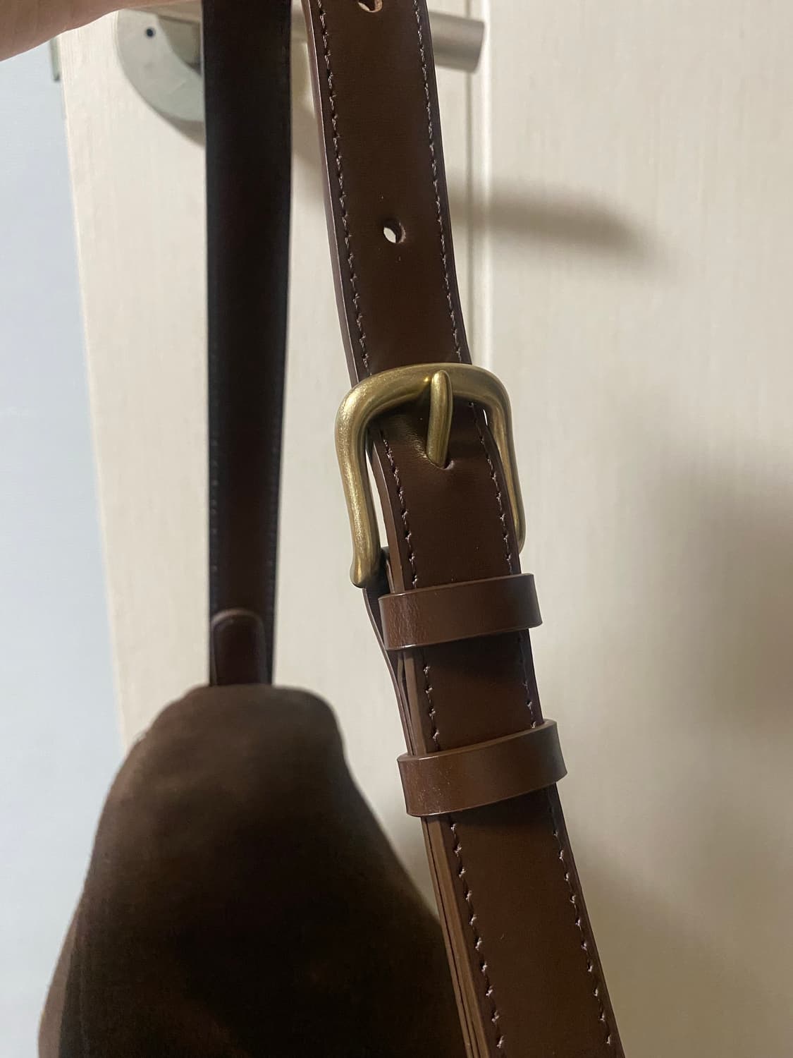 투에투아 마마스백 스웨이드 다크브라운 상품이미지8