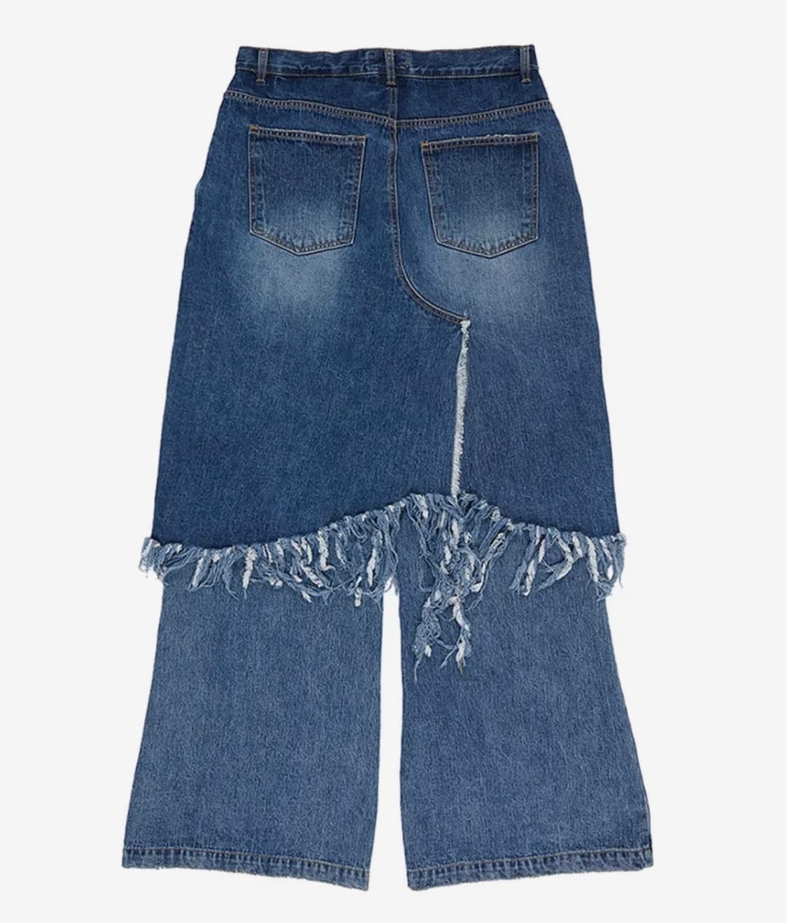 👖선데이 오프클럽 레이어드 데님팬츠👖 상품이미지3