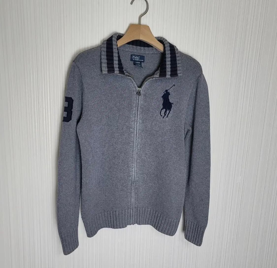 폴로 빅포니 니트 집업 상품이미지1