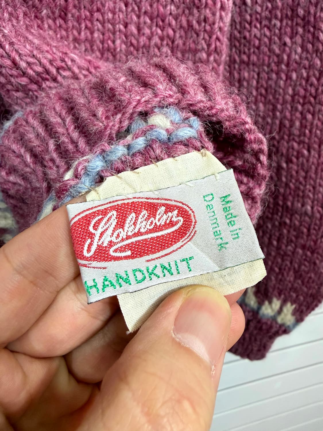 hand made Stokholms 니트 (made in Denmark) 상품이미지5