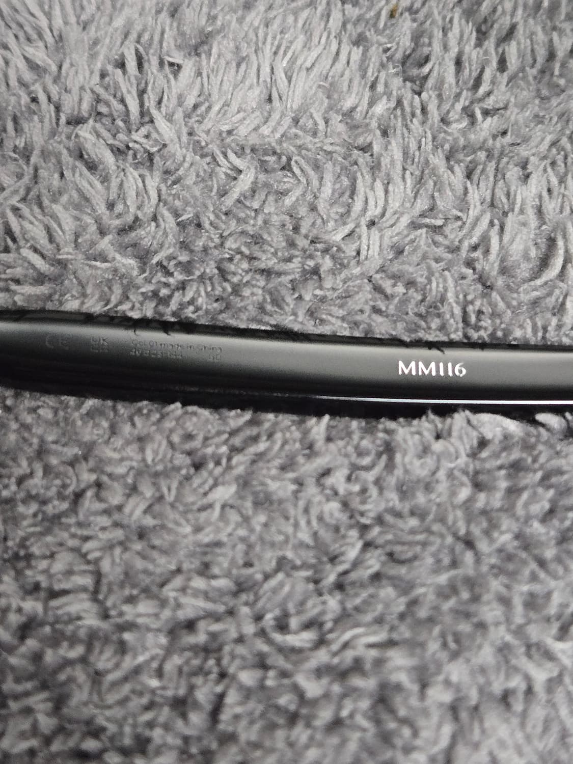 젠틀몬스터 마르지엘라 mm116 블랙 안경 상품이미지6