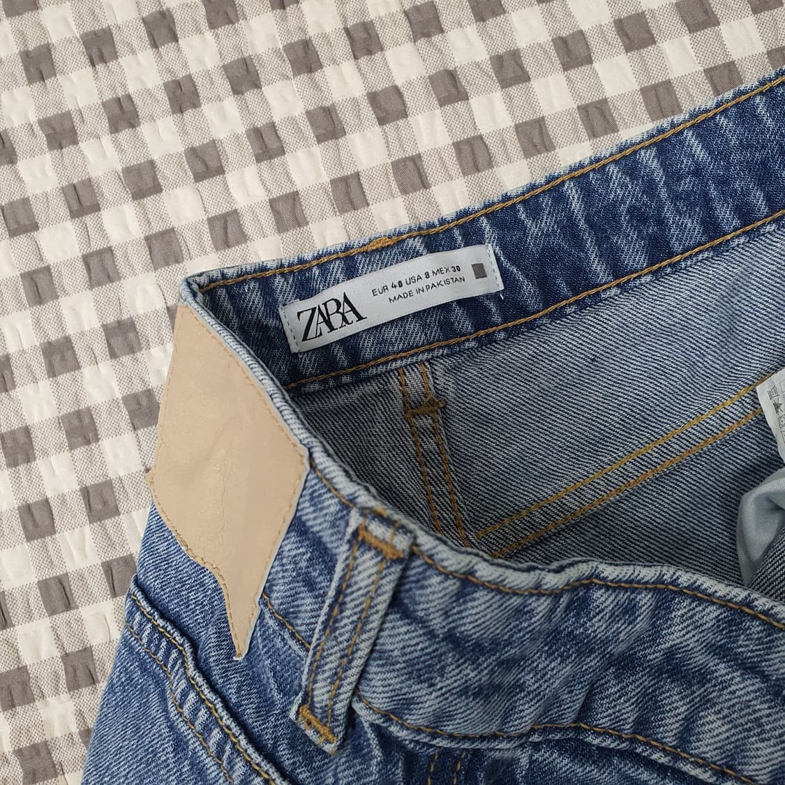 자라 데님 스판 청바지 남자30 상품이미지2