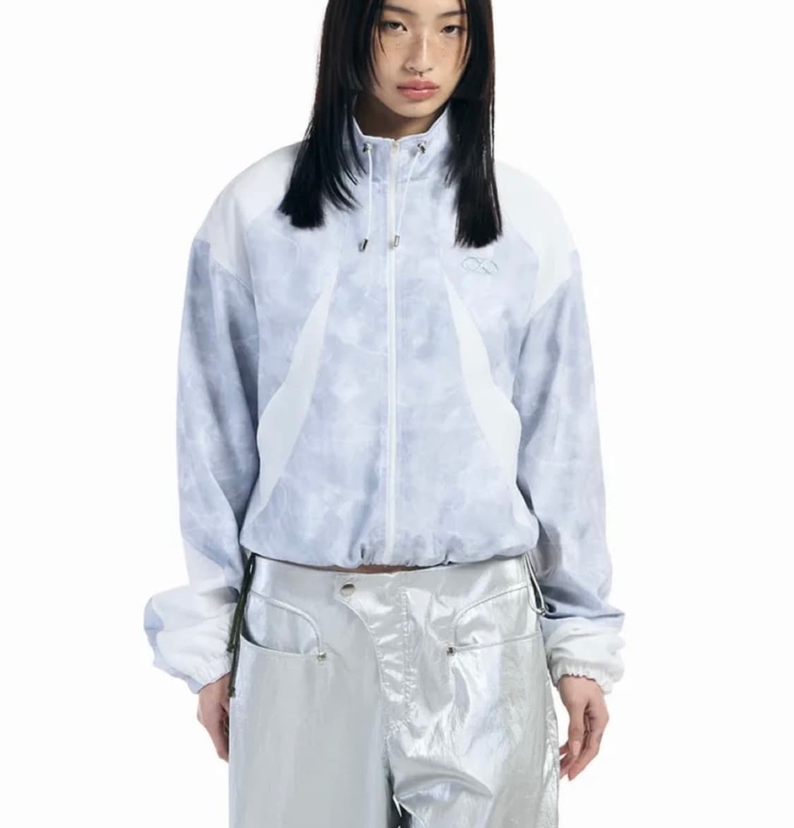 Setupexe Marble ripstop Windbreaker 상품이미지2