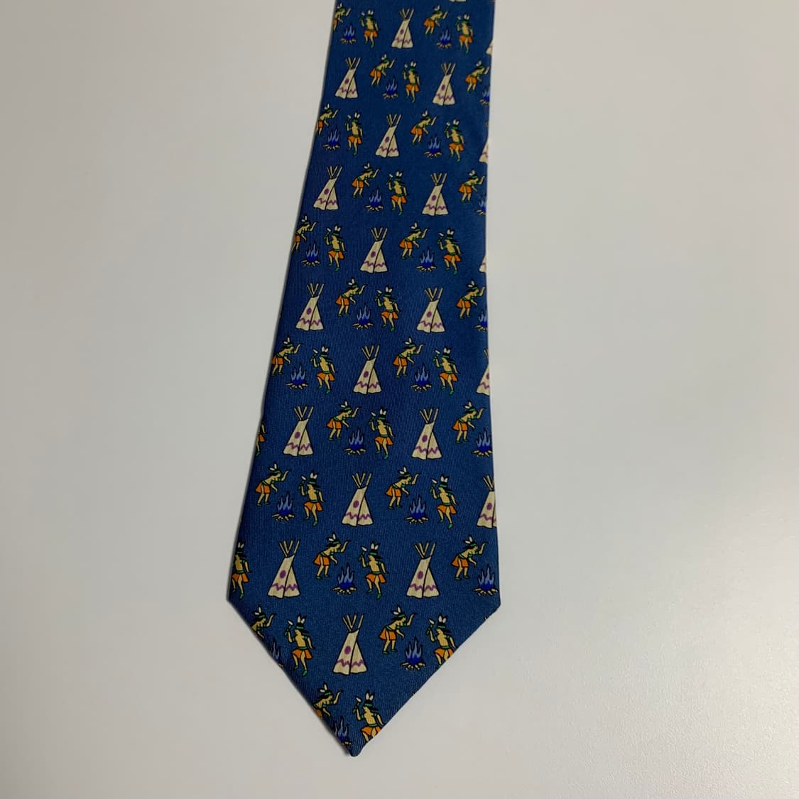 에르메스(HERMES) 명품 결혼식넥타이 A+등급 9cm 상품이미지9