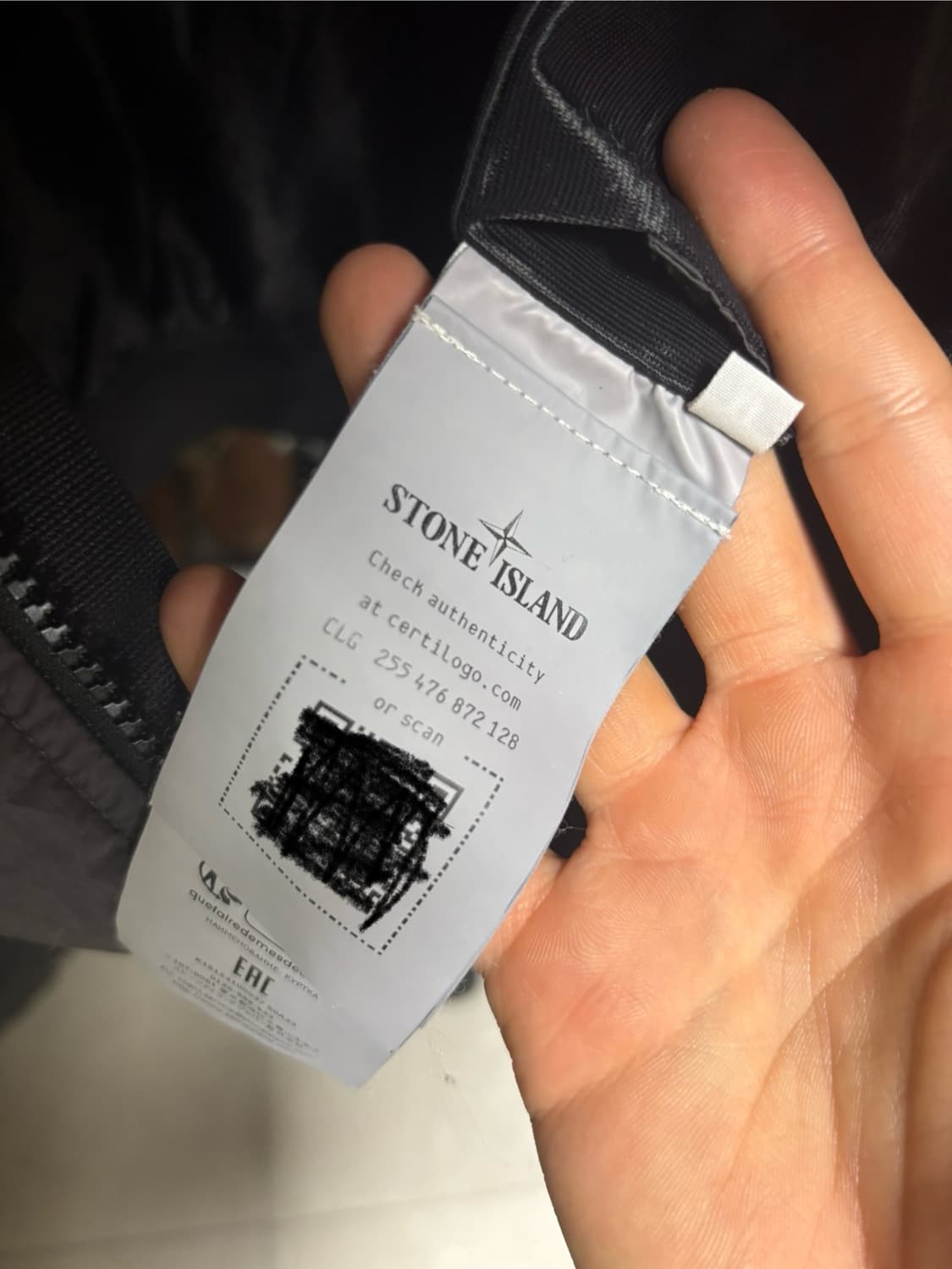 스톤아일랜드 25ss 차콜 그레이 m > s 사이즈 교환 및 판매 상품이미지8