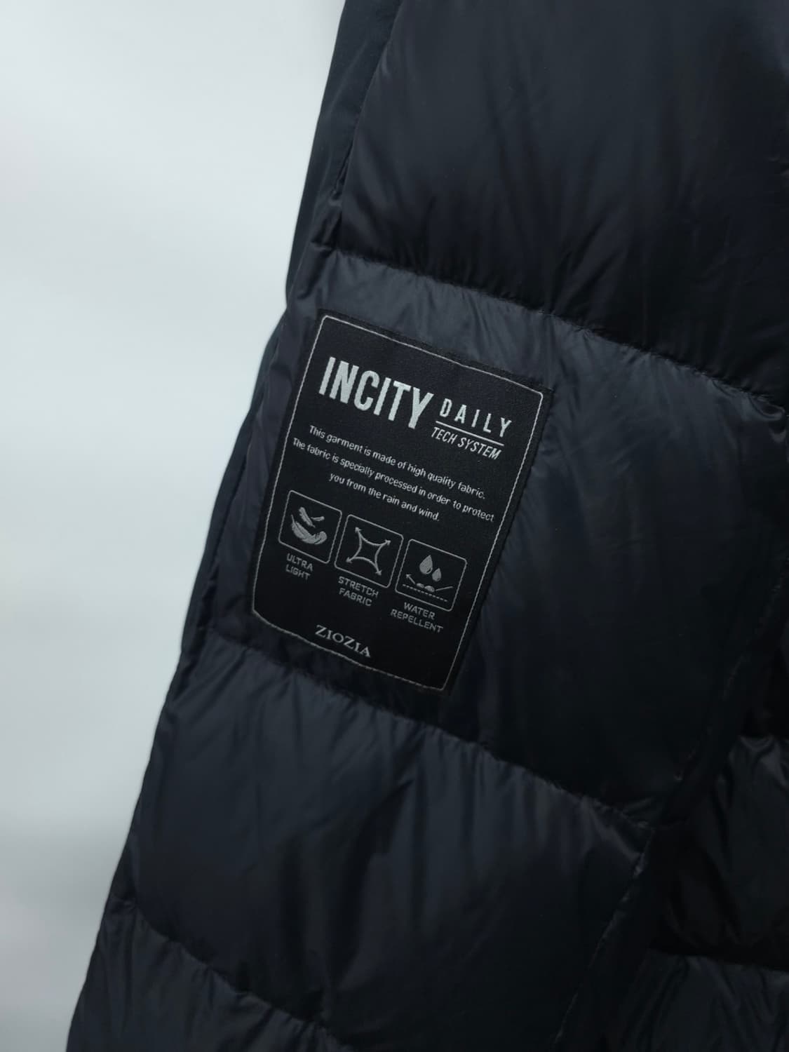 지오지아 남성 거위털 구스다운 패딩코트(새상품급) 상품이미지9