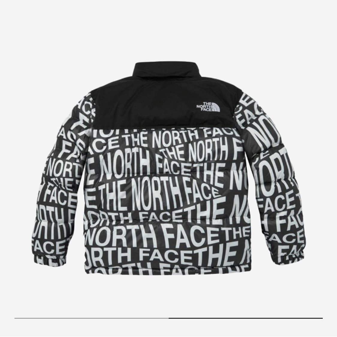 노스페이스 눕시 프린트 블랙 상품이미지2