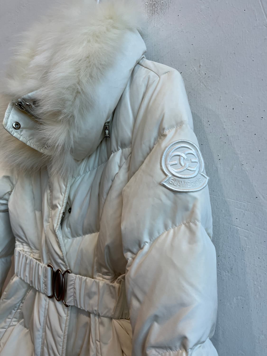 에고이스트 덕다운 벨티드 퍼 패딩  상품이미지2