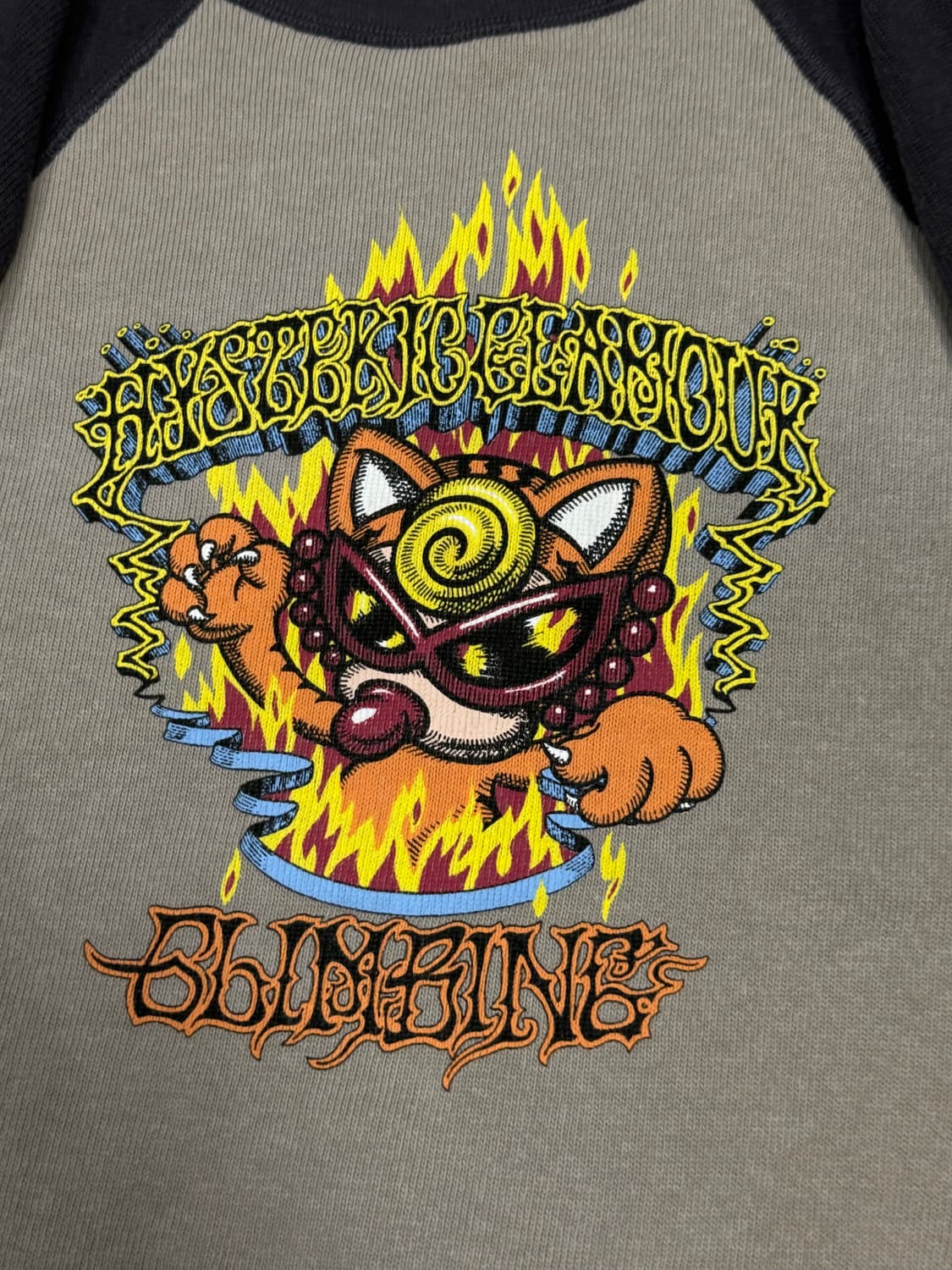 히스테릭 글래머 아카이브 불꽃 맨투맨 스웨터 상품이미지2