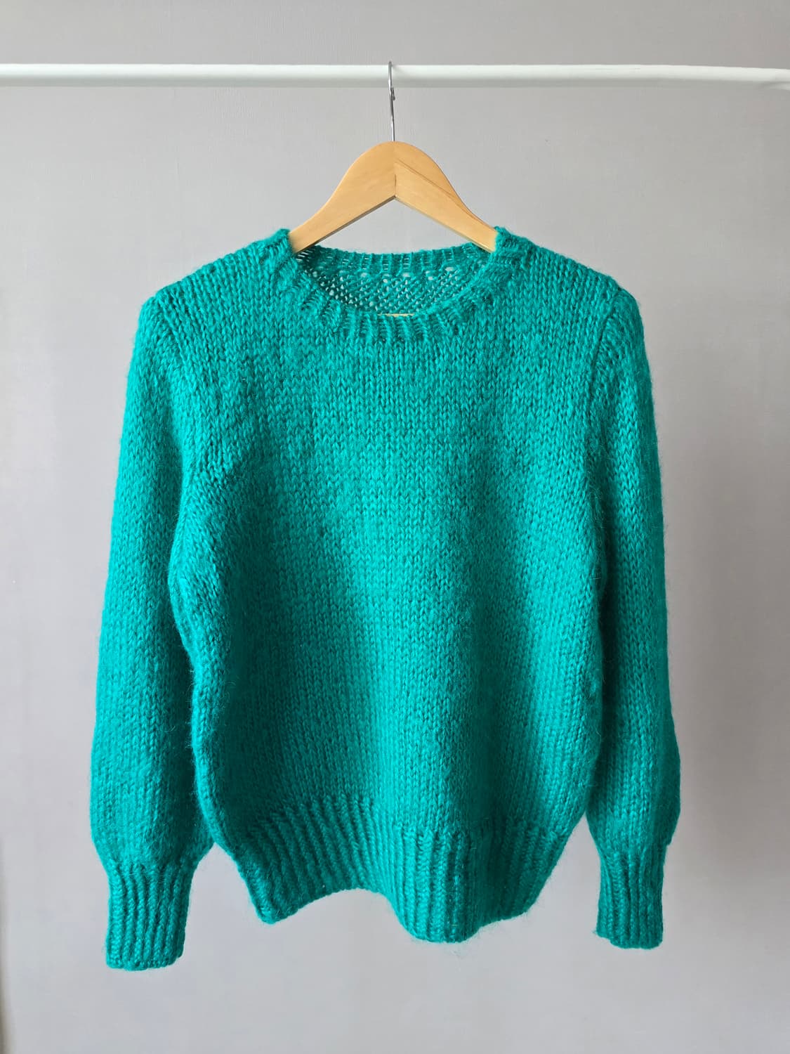 매력 컬러 핸드메이드 울 니트  상품이미지1