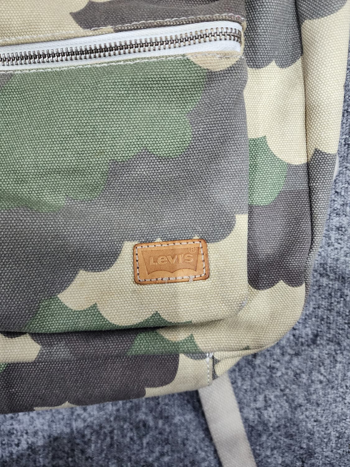 리바이스 카모플라쥬 캔버스 백팩 가방 상품이미지7