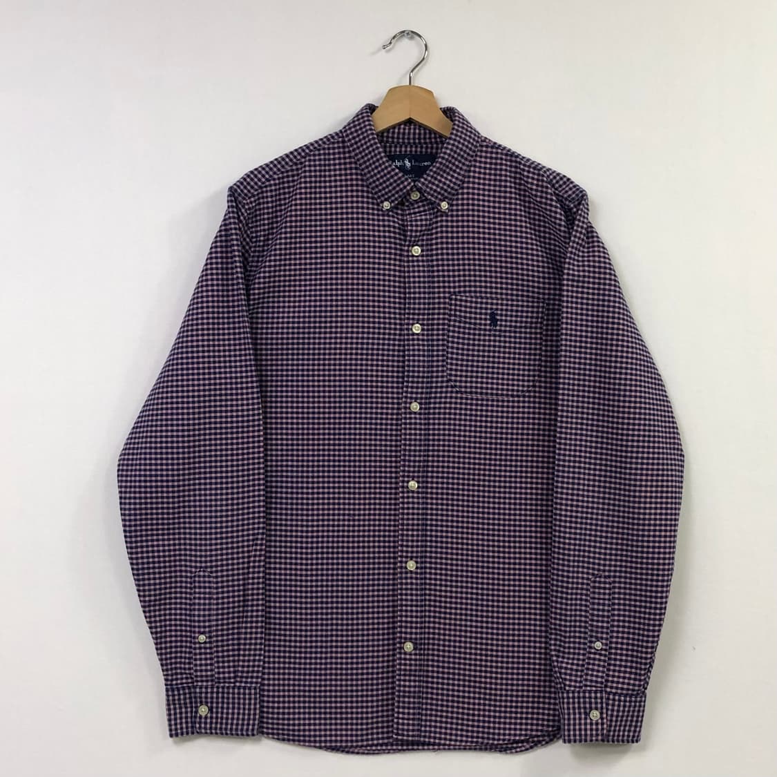 L 폴로 옥스포드 체크 셔츠 상품이미지2