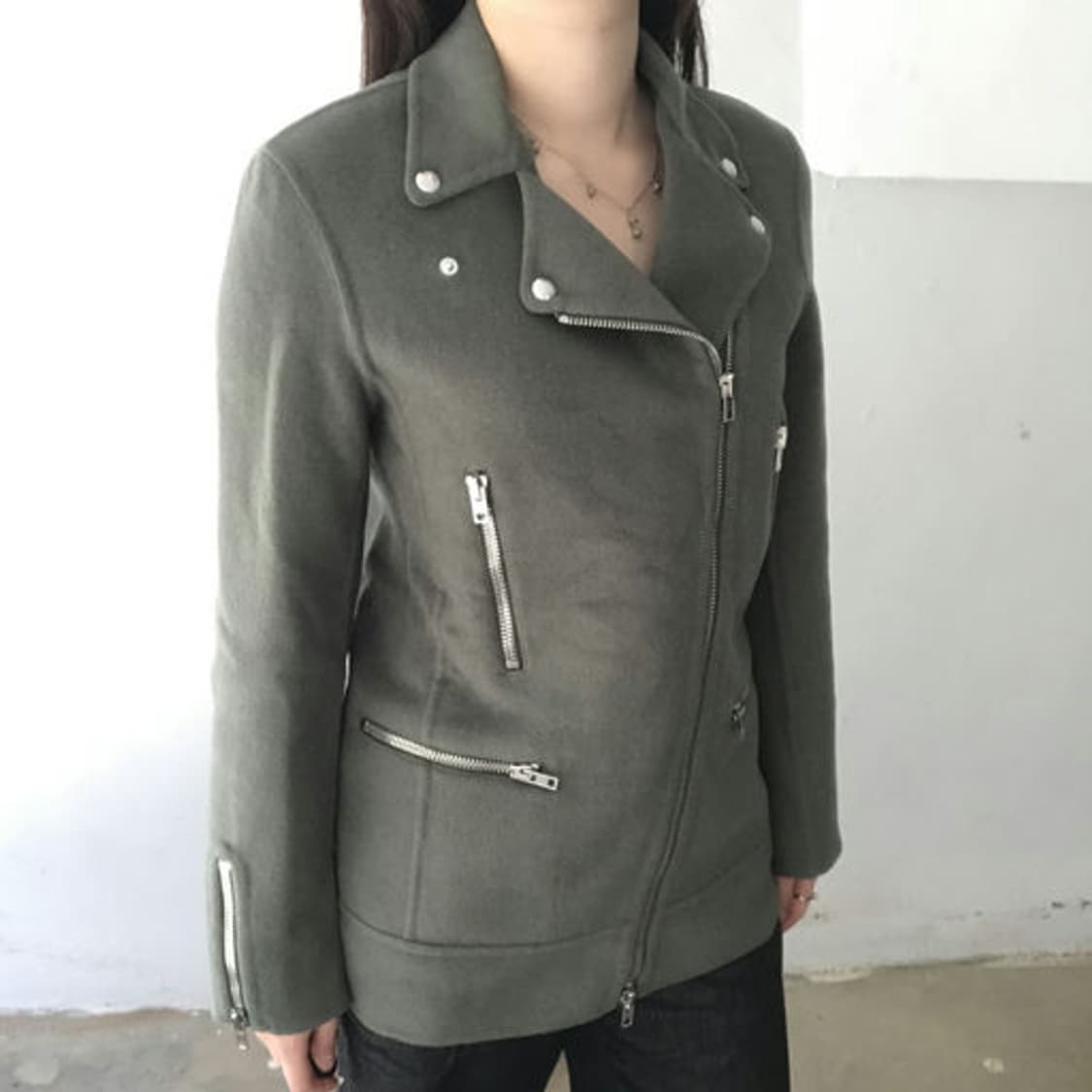알렉산더 왕(Alexander Wang) 그린 블레이저 자켓  상품이미지9