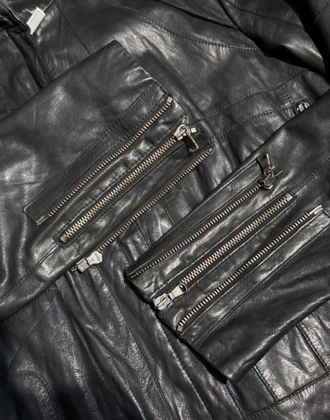 Gucci by Tom Ford 레더 카페 레이서 자켓 상품이미지4