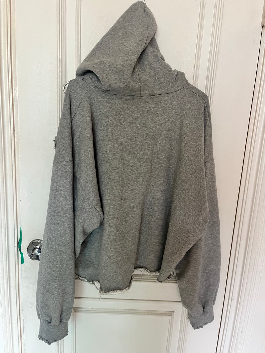 빈티지 그런지 회색후드 상품이미지3