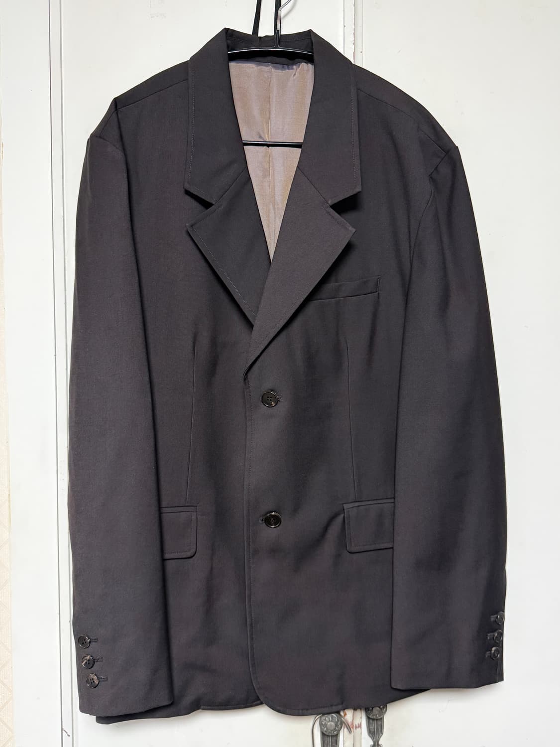 오엑스스튜디오 르메르맛 노치드카라 블레이저 그라파이트 46 상품이미지6