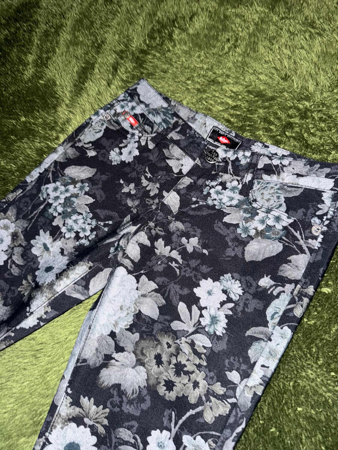 [M] LEE COOPER UK 리 쿠퍼 플로랄 프린트 코튼 팬츠 상품이미지2