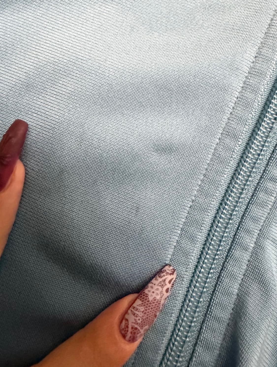 아디다스 구 파이어버드져지 스카이블루 하늘x뮤트 카키 L 상품이미지3