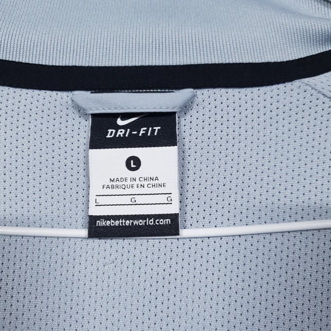 L (100) 나이키 파리생제르망 우븐 트랙탑 져지 집업 자켓 소라색 상품이미지6