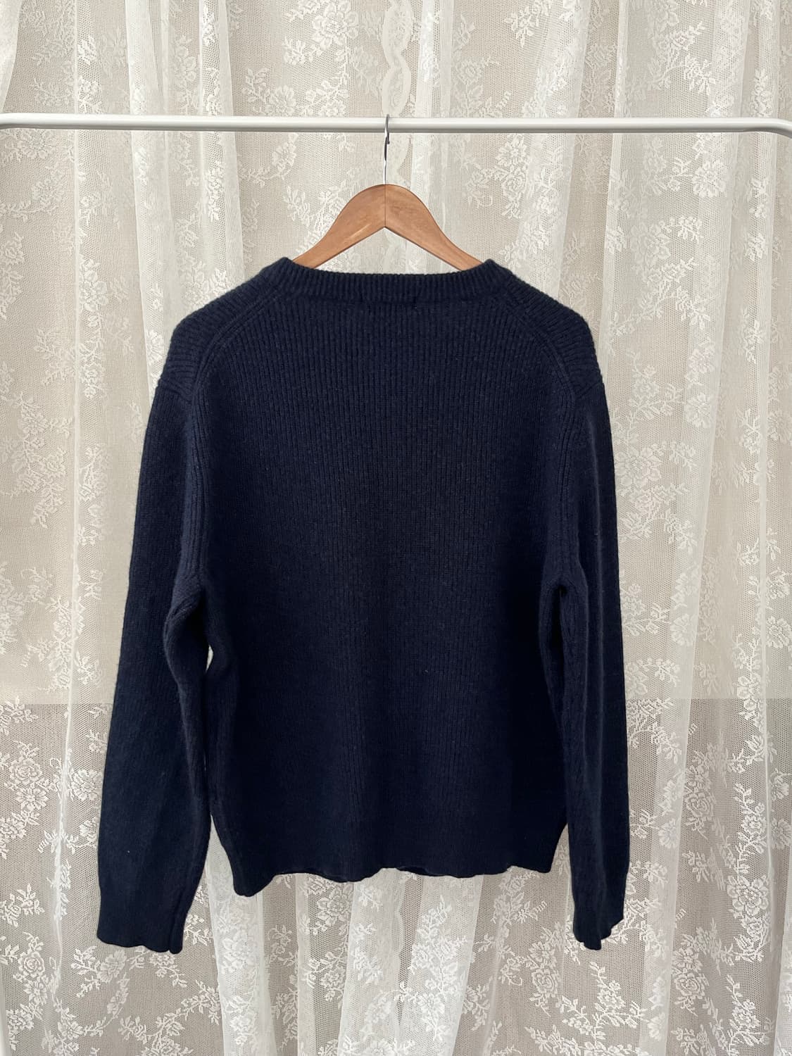 L) 캉골 라운드넥 가디건 네이비 상품이미지2