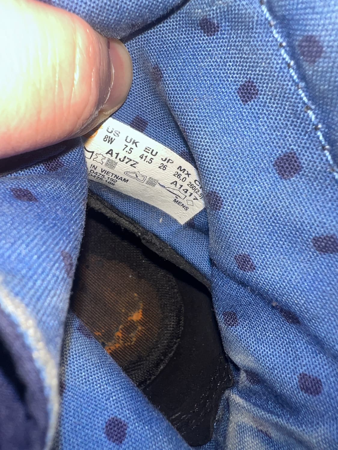 팀버랜드 롤탑 네이비 블루 부츠 상품이미지8