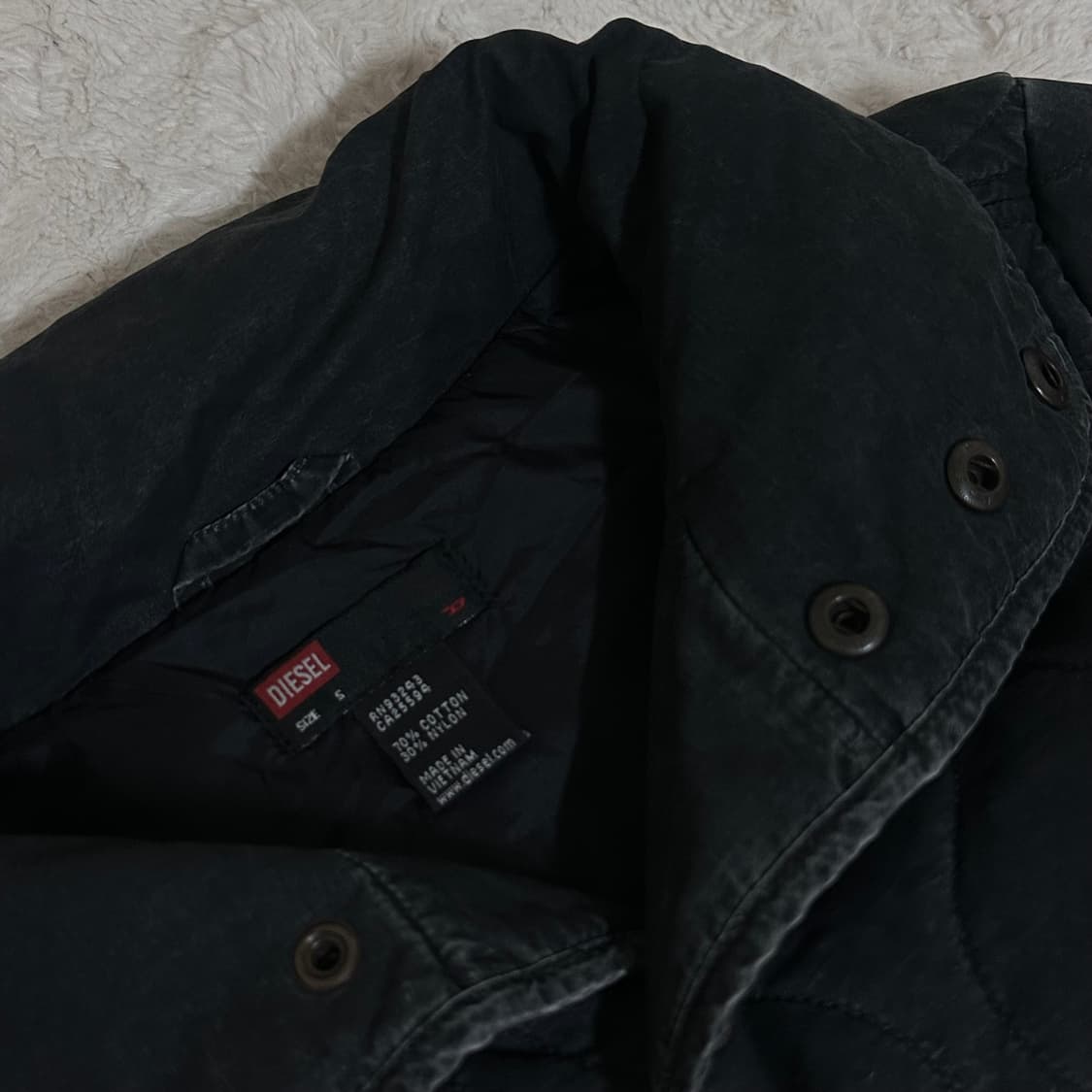 DIESEL ☠️vintage washing highneck jacket 상품이미지6