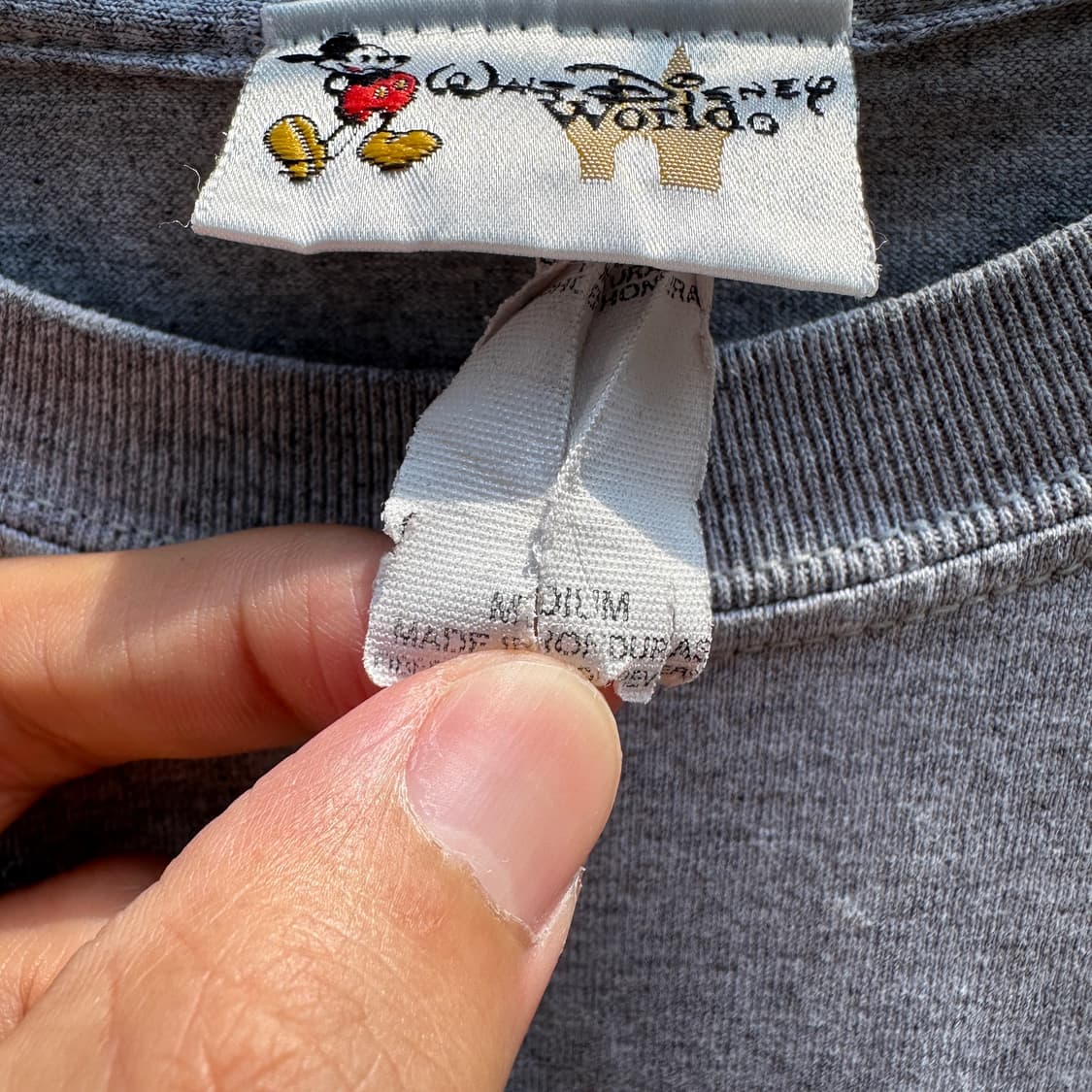 90's disney goofy t shirt M 상품이미지4