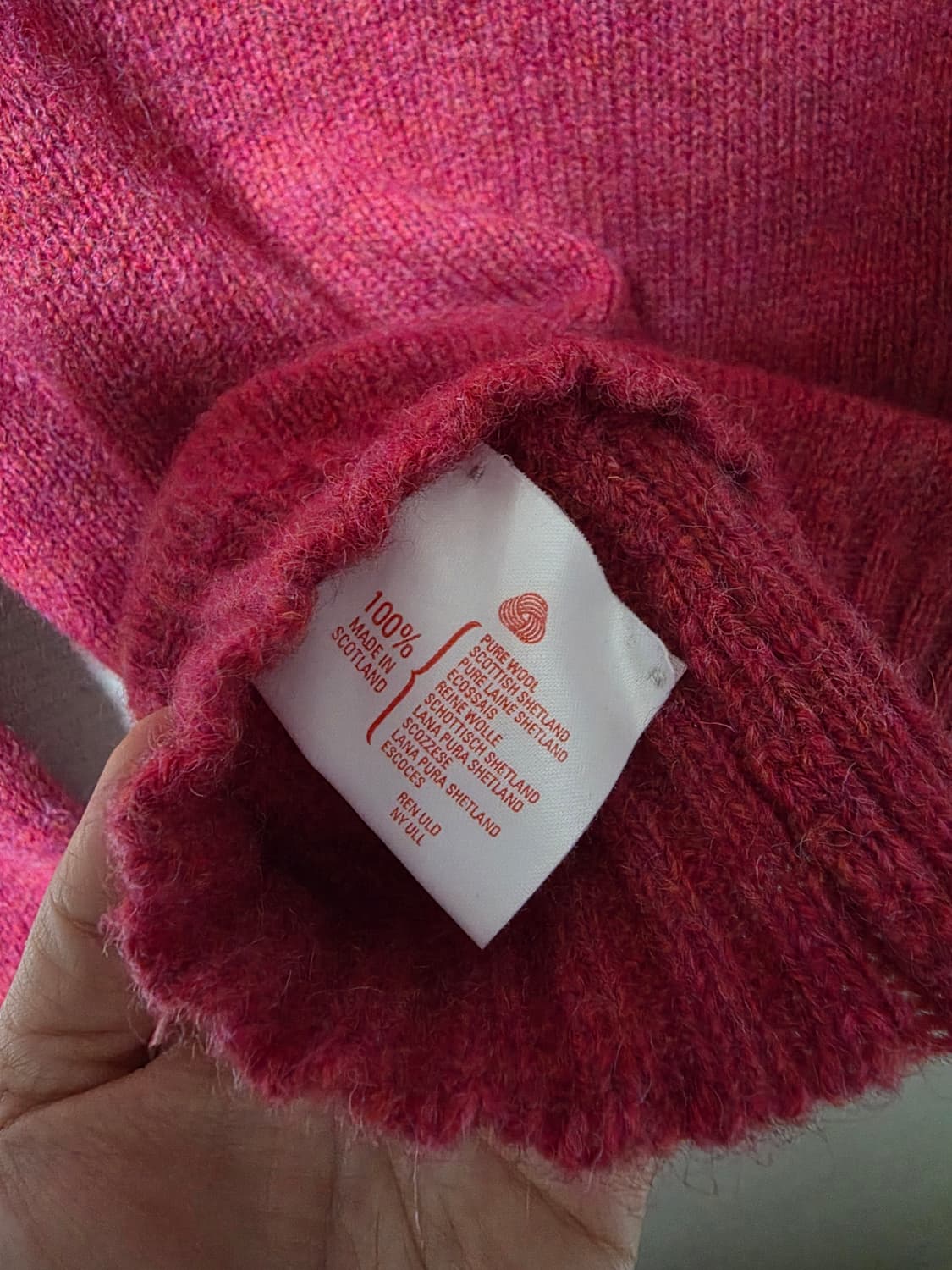 글렌게어(Glengair) 100% 퓨어 울 스웨터 Scotland 상품이미지5