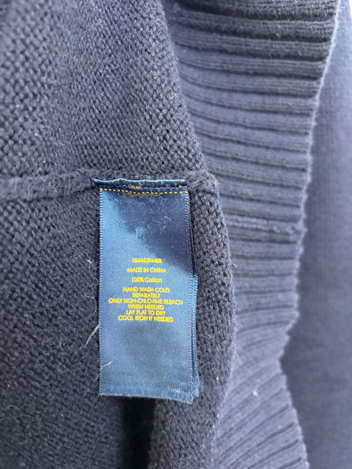 폴로 반집업 니트[1802] 상품이미지8