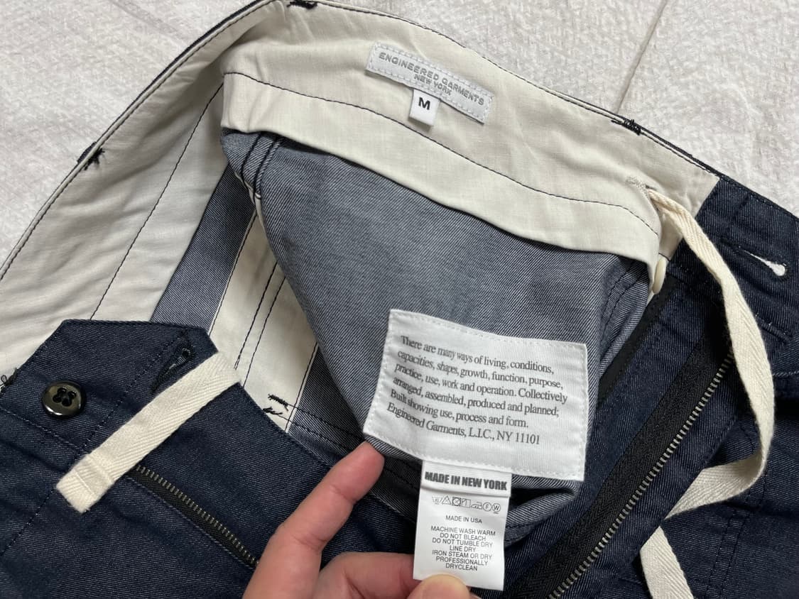 (M)엔지니어드가먼츠 퍼티그 팬츠 (인디고 데님) 상품이미지8