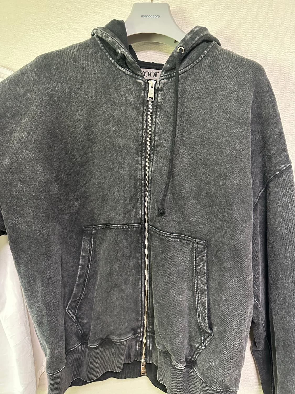 쿠어 데님 후드집업 L 상품이미지2