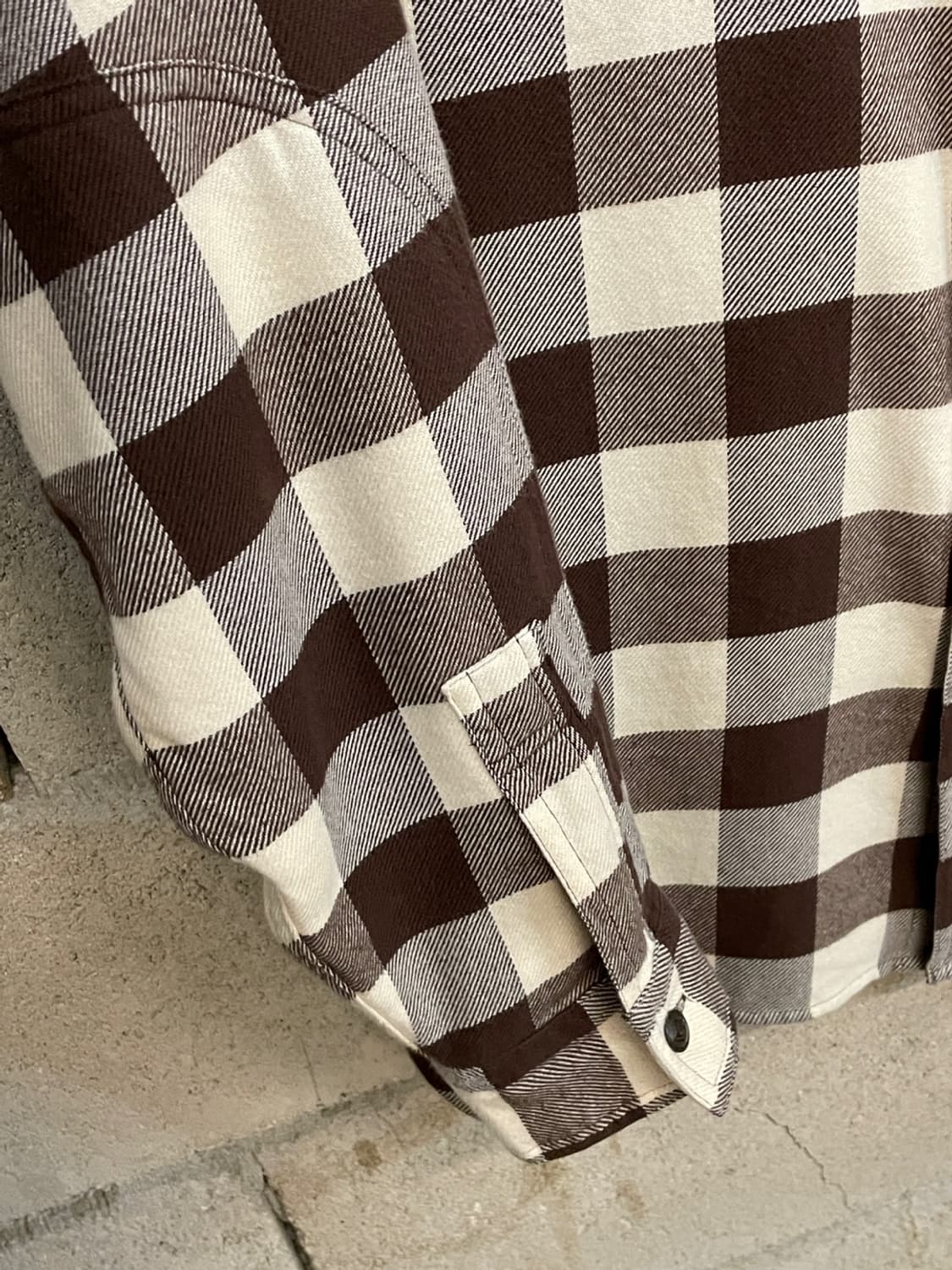 폴로 랄프로렌 브라운 체크 워크 셔츠  상품이미지5